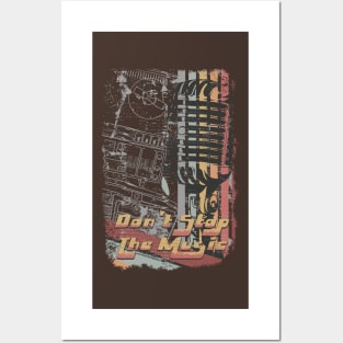 Don't Stop The Music Posters and Art